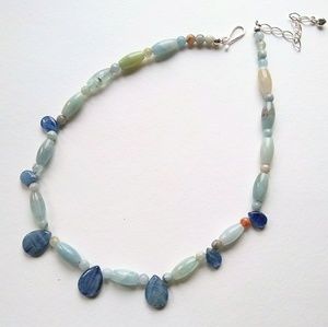 Jay King NEW Kyanite and Aquamarine HSN Necklace